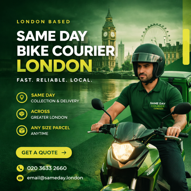 Same Day Bike Courier London 1