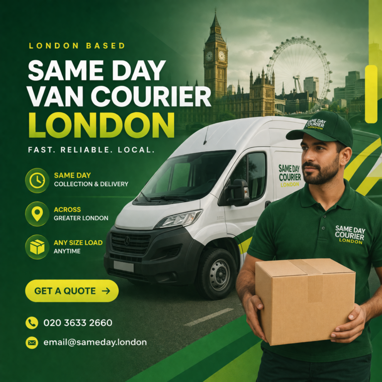 Same Day Van Courier London 1