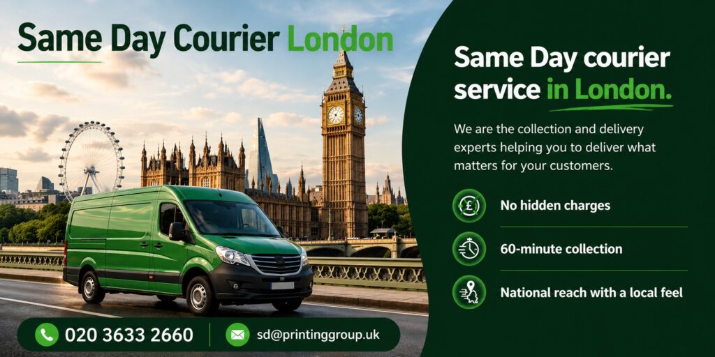 same day courier London home image