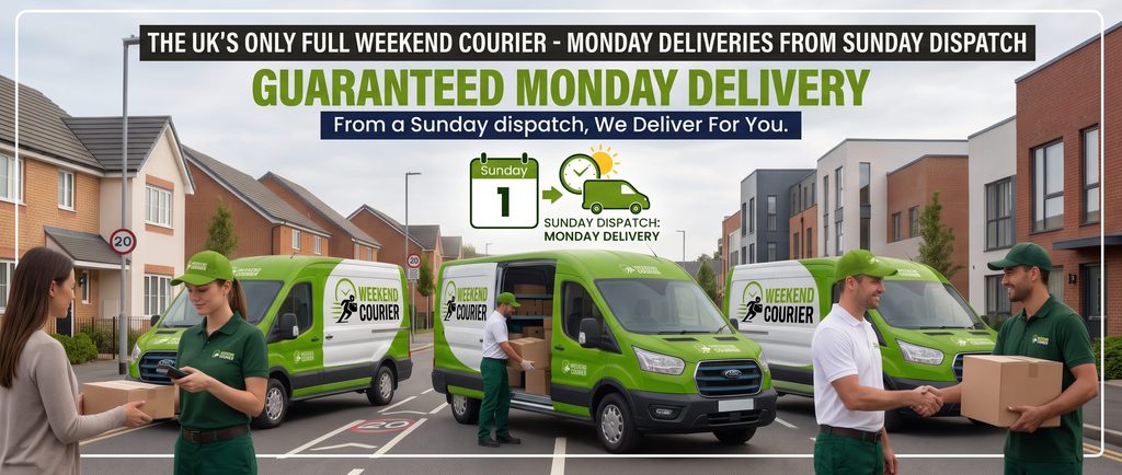 Sunday Dispatch - Monday Delivery