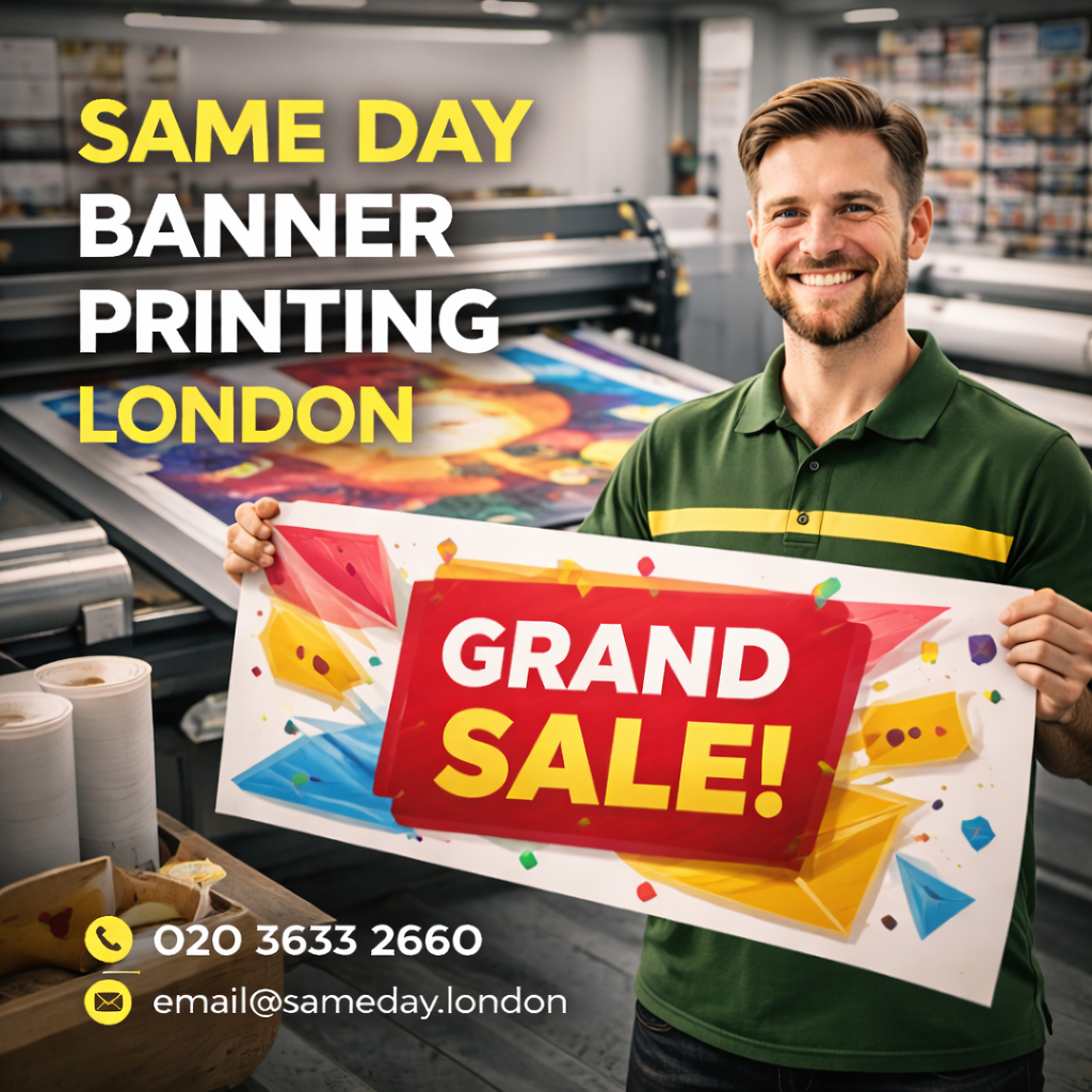 Same Day Banner Printing London