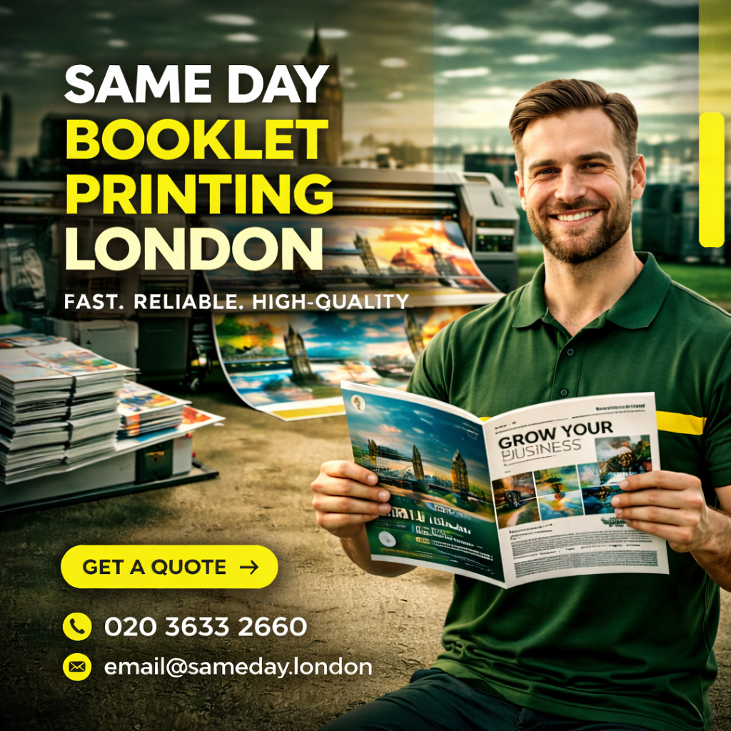 Same Day Booklet Printing London