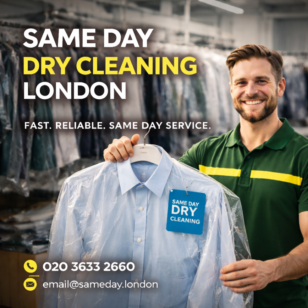 Same Day Dry Cleaning London