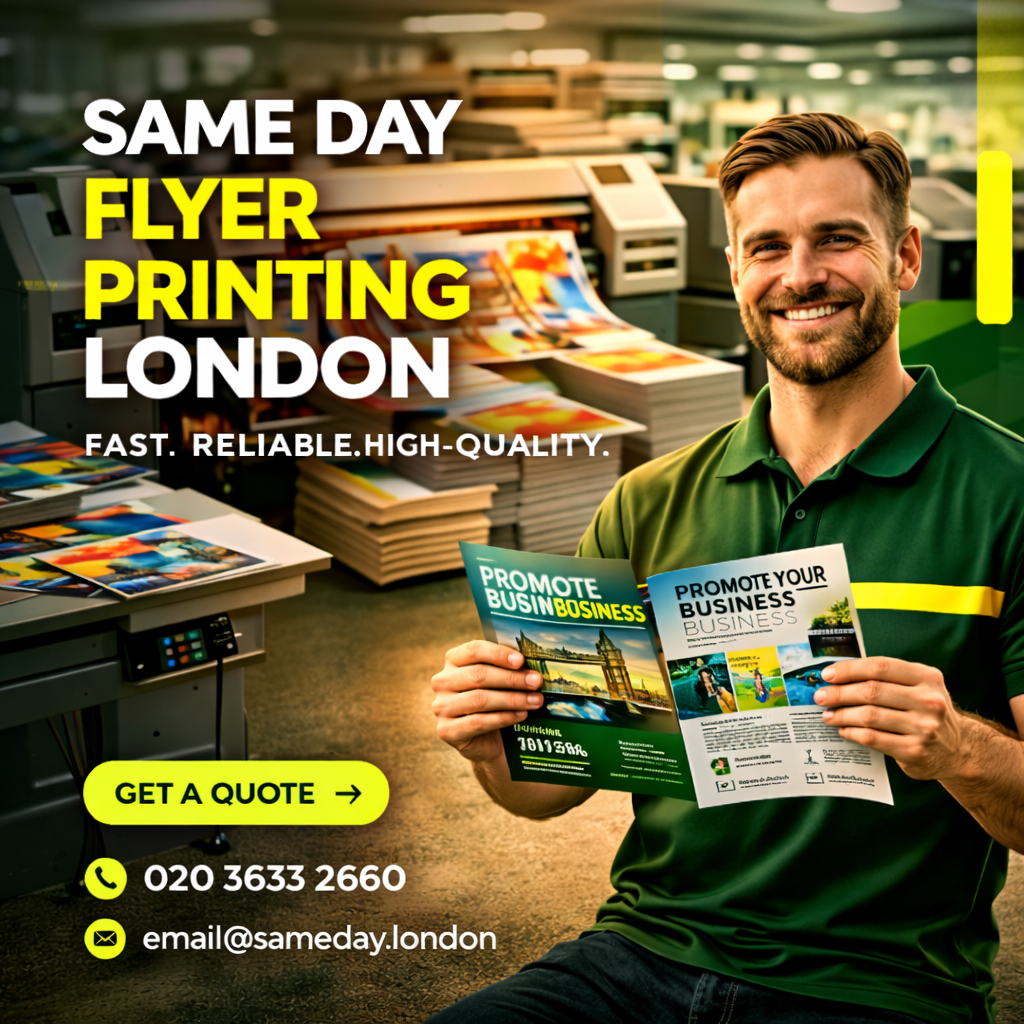 Same Day Flyer Printing London