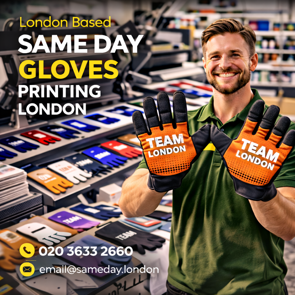 Same Day Gloves Printing London