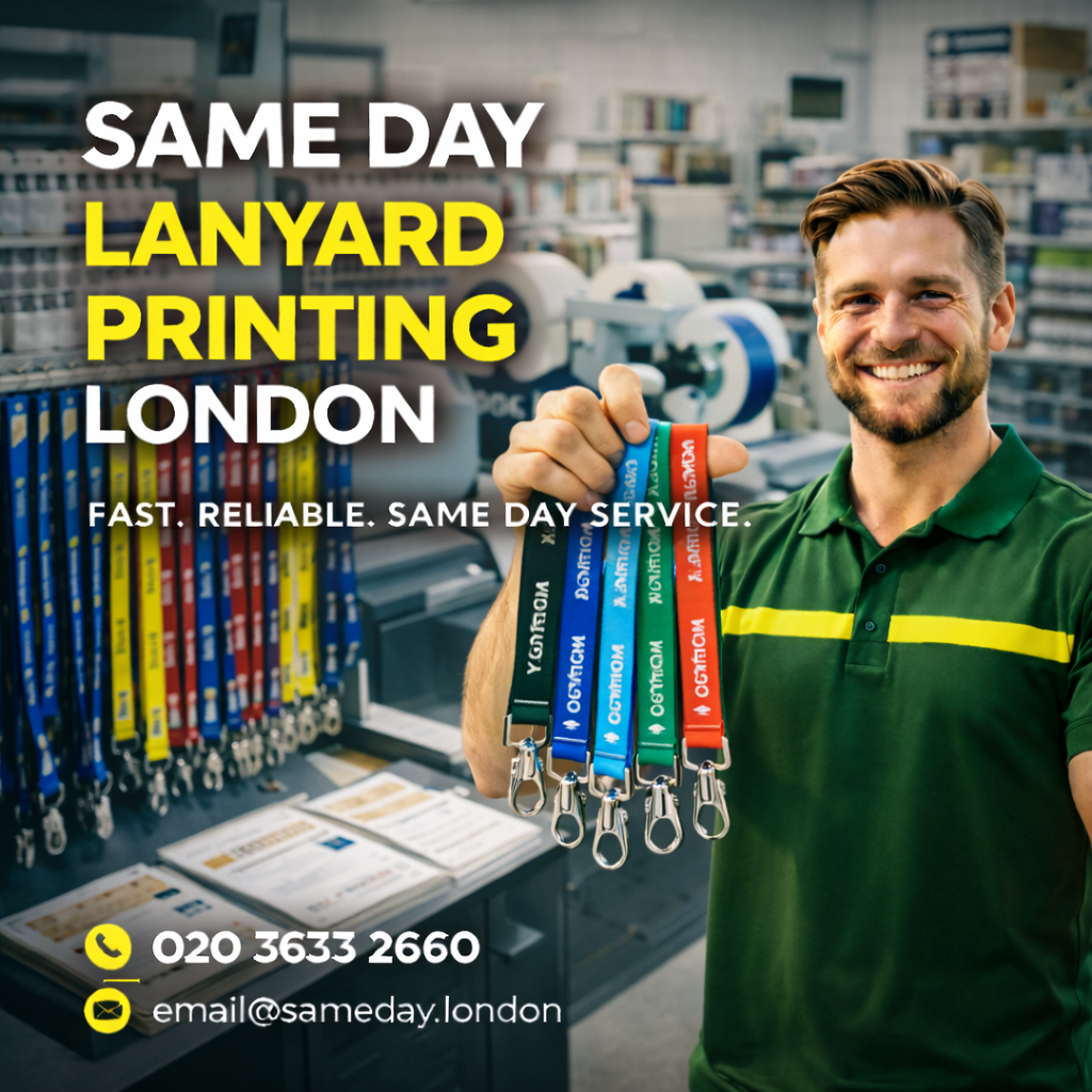Same Day Lanyard Printing London