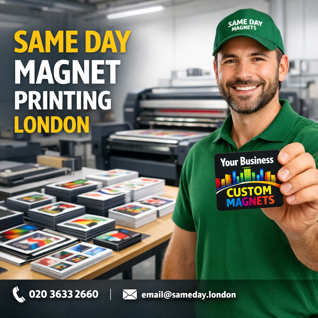 Same Day Magnet printing London