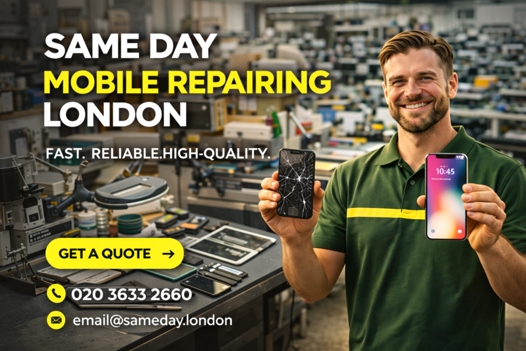 Same Day Mobile Repairing London