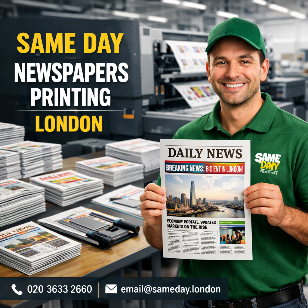 Same Day Newspapers Printing London