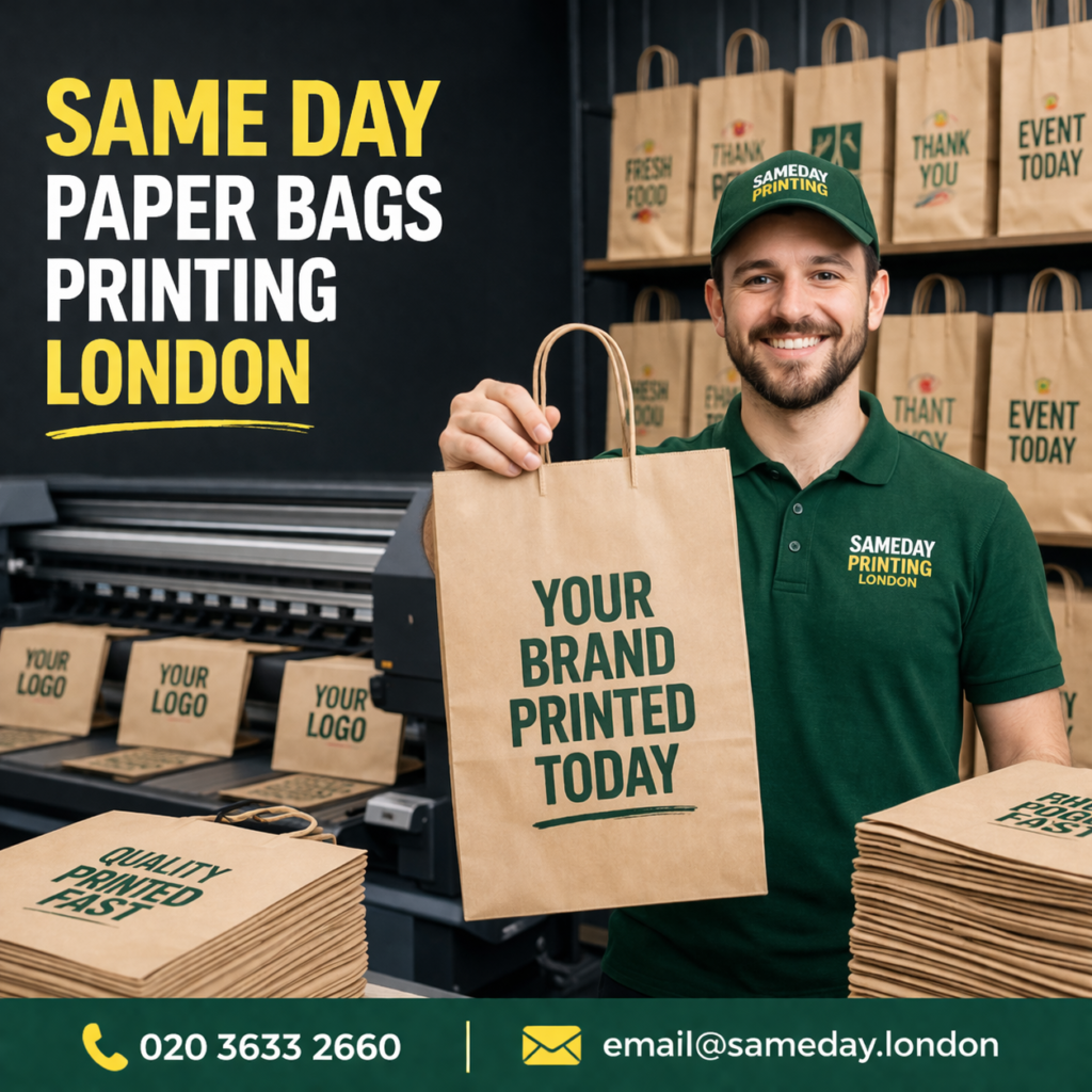 Same Day Paper Bags Printing London