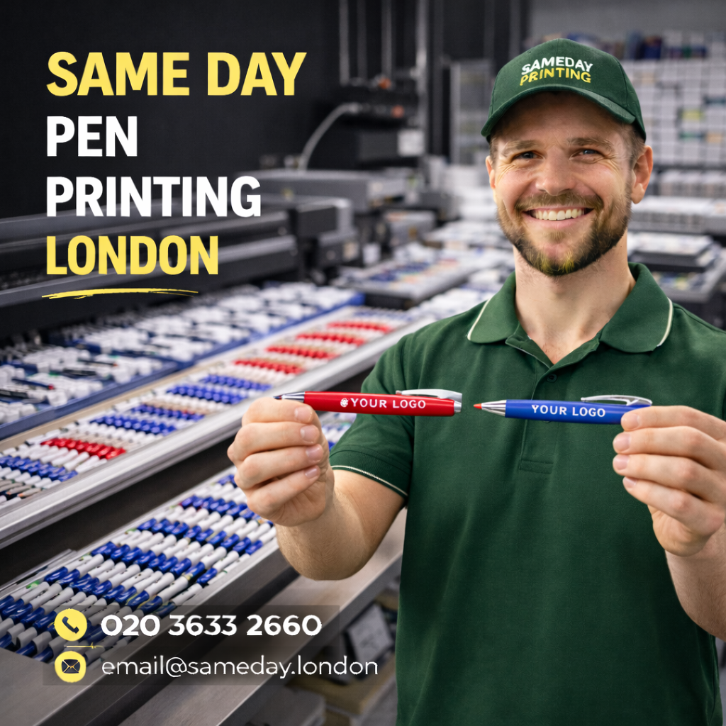 Same Day Pen Printing London