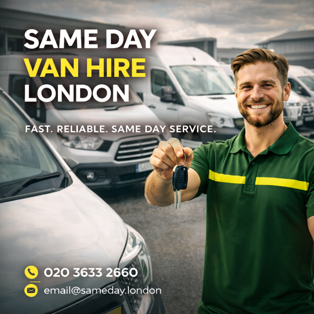 Same Day Van Hire London 