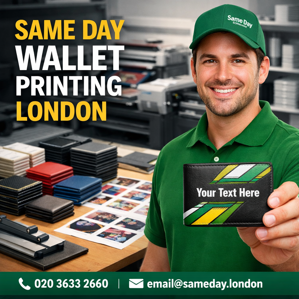 Same Day Wallet Printing London