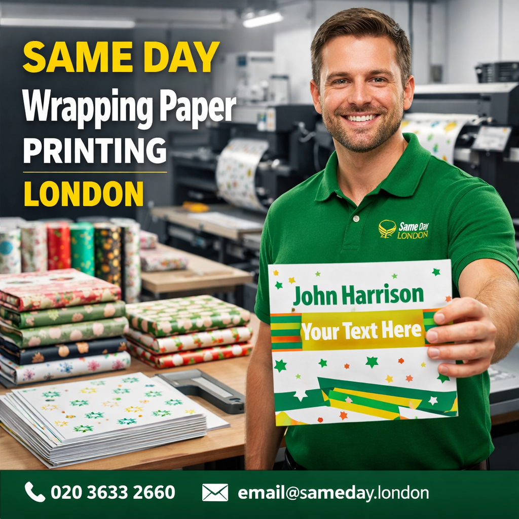 Same Day Wrapping Paper Printing London