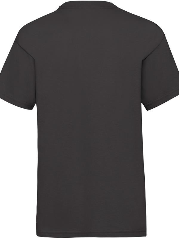 Blank Black Kids T Shirt same day london back side