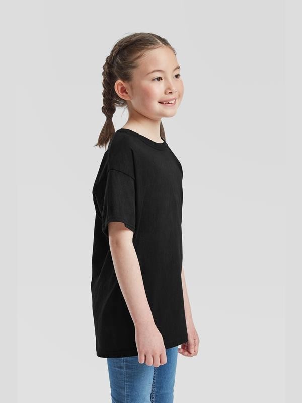 Blank Black Kids T Shirt same day london left