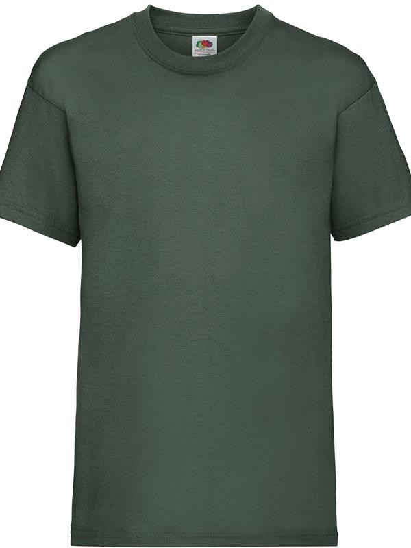 Blank Bottle Green kids T Shirt London front side