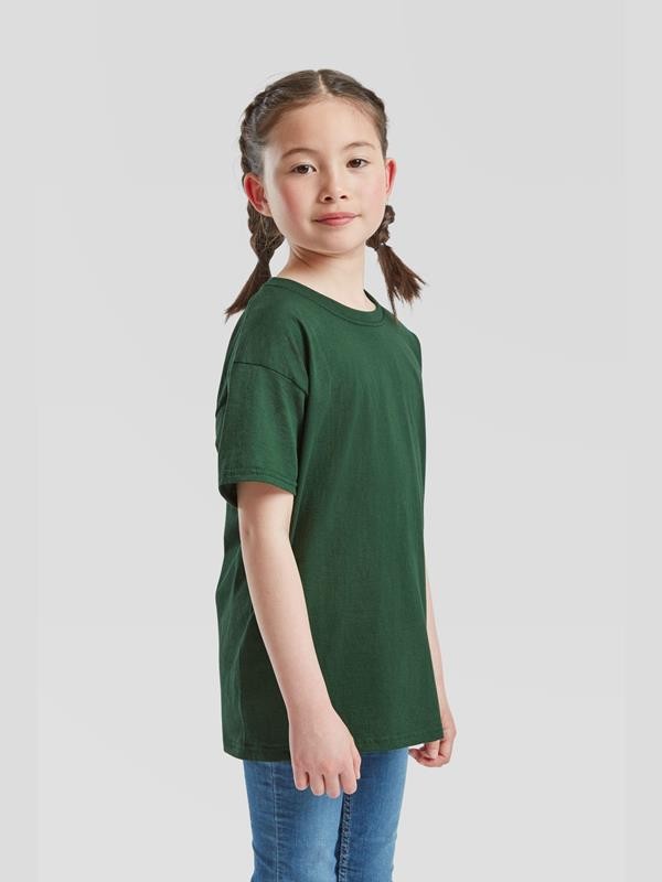 Blank Bottle Green kids T Shirt London right